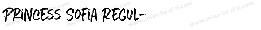 Princess Sofia Regul字体转换